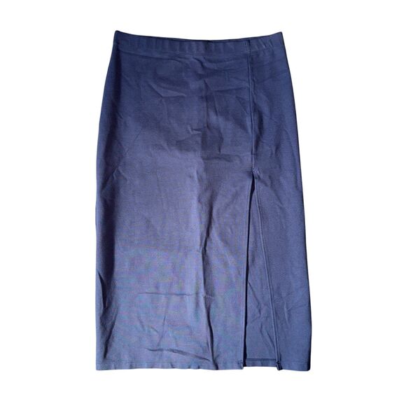 EUC Aritzia Babaton Pencil‎ Slit Skirt Size 12 Dive Blue - Picture 1 of 5